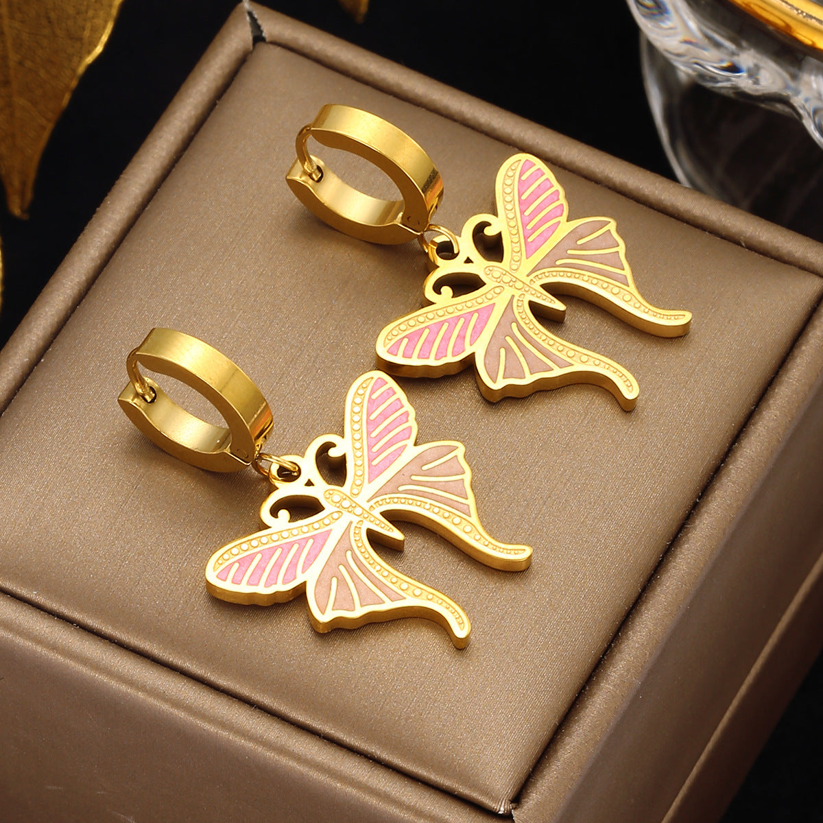 Colorful Butterfly Earrings