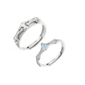 Princess and Knight Couple Rings