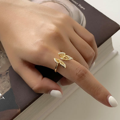 Enchanted Butterfly Ring