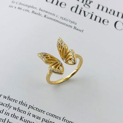 Enchanted Butterfly Ring