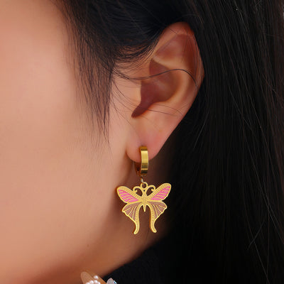 Colorful Butterfly Earrings