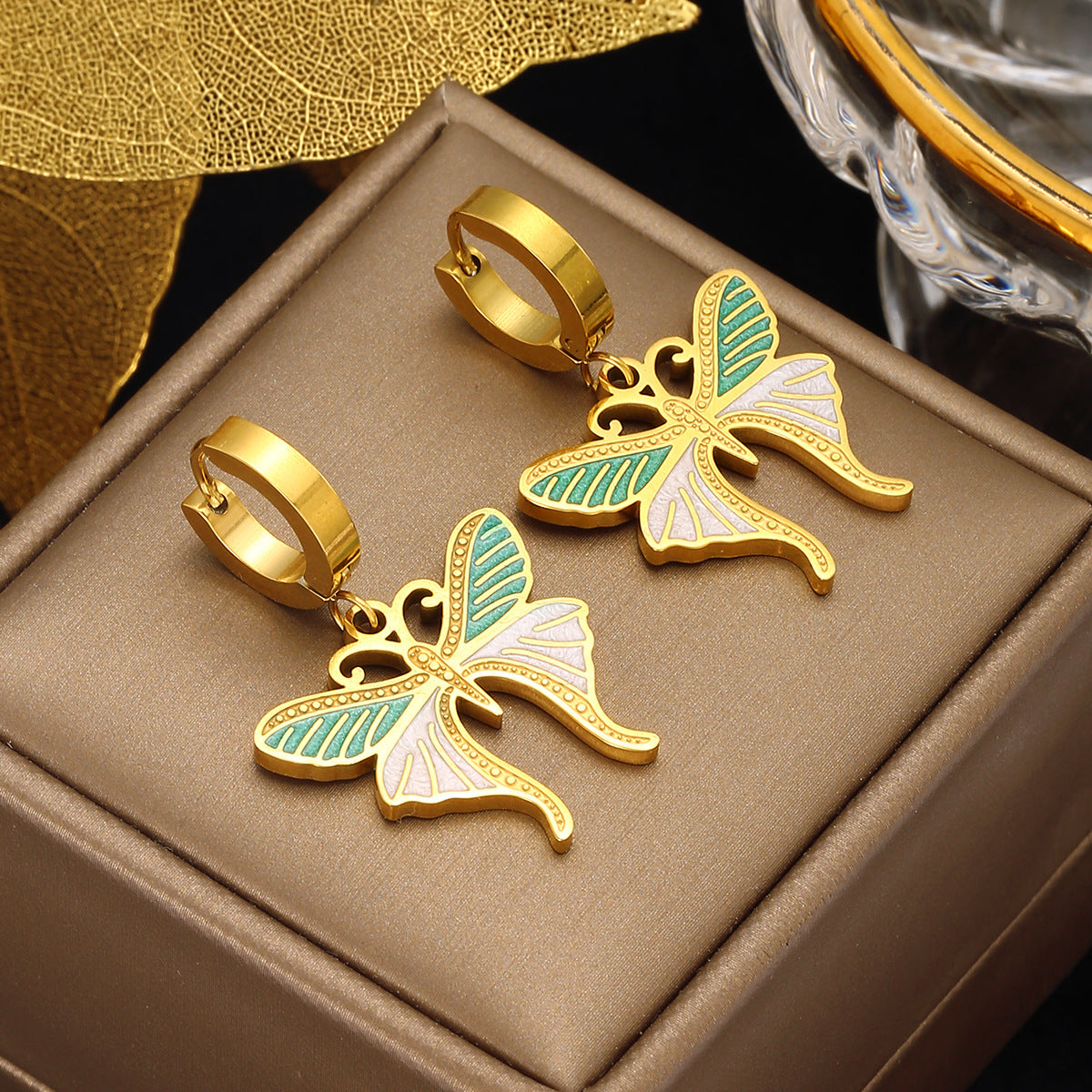 Colorful Butterfly Earrings