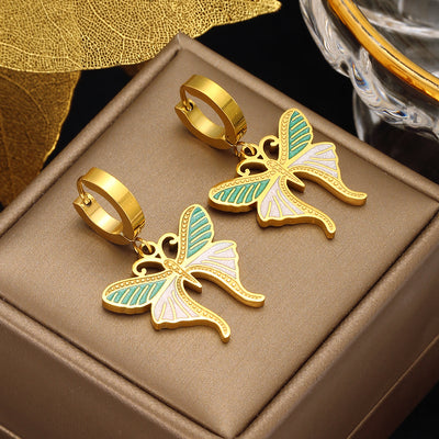 Colorful Butterfly Earrings
